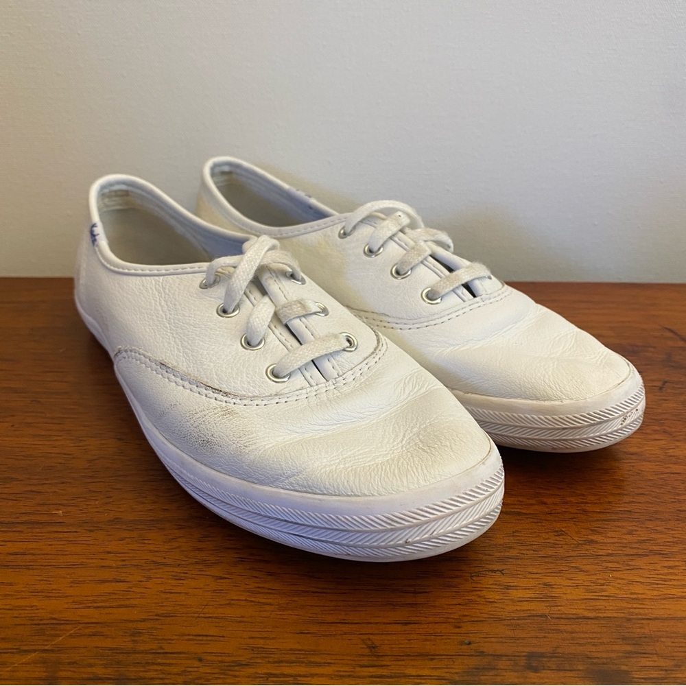 Keds White Leather Upper Shoe WH45750